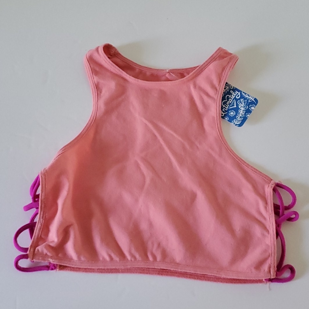 33. 🆕 Free People Oxford Cross Racerback Bralette - Picture 6 of 7